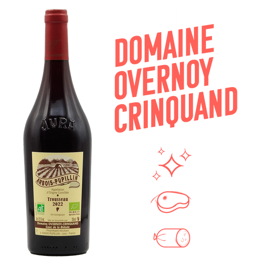 Domaine Overnoy Crinquand Trousseau Rouge 2022