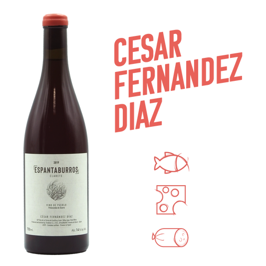 César Fernandés Diaz Espantaburros Clarete 2019