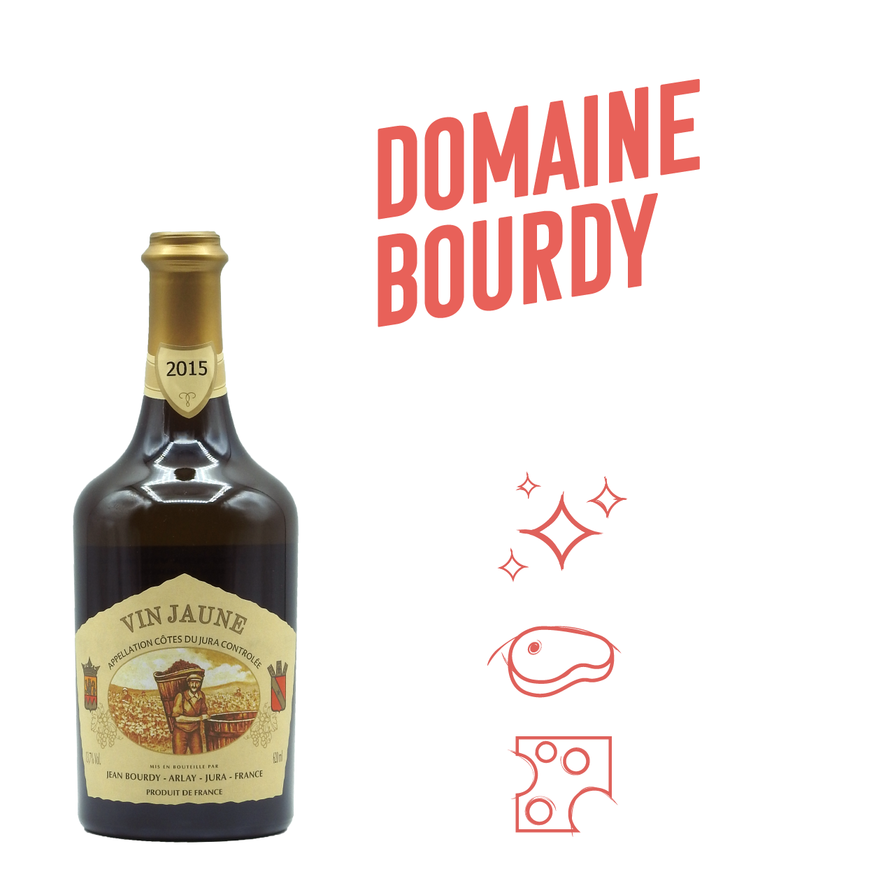 Vin Jaune AOP Côtes du Jura 2015