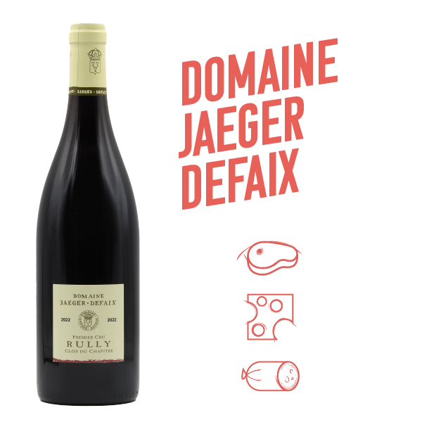 Domaine Jaeger Defaix Premier Cru Clos du Chapitre Rouge 2022