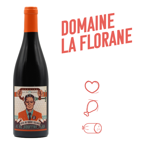 Domaine La Florane Je Ne Soufre Plus Rouge 2022