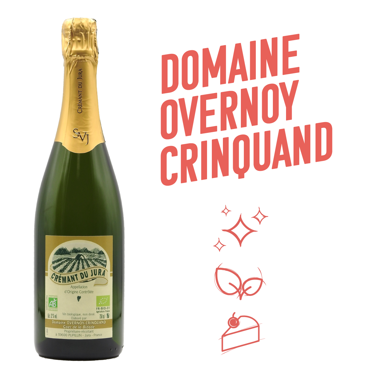Domaine Overnoy Crinquand Crémant Blanc