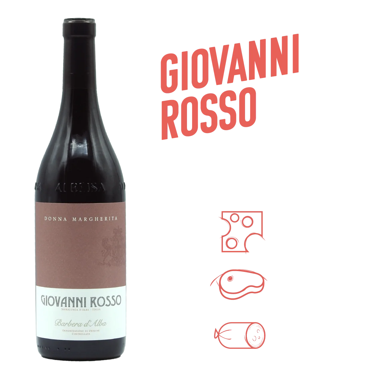 Giovanni Rosso Barbera D'Alba Rosso 2022