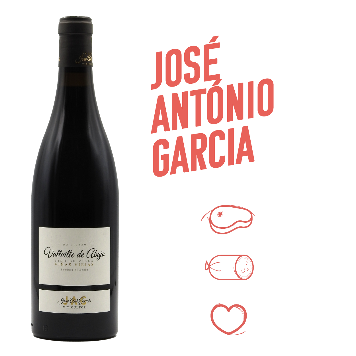 José António Garcia Valtuille de Abajo Rojo 2021