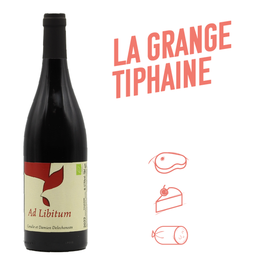 Domaine La Grange Tiphaine Ad Libitum Rouge 2022