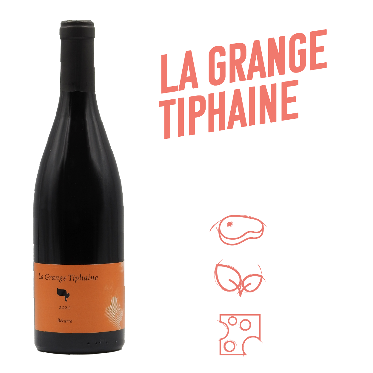 Domaine La Grange Tiphaine Becarre Rouge 2021