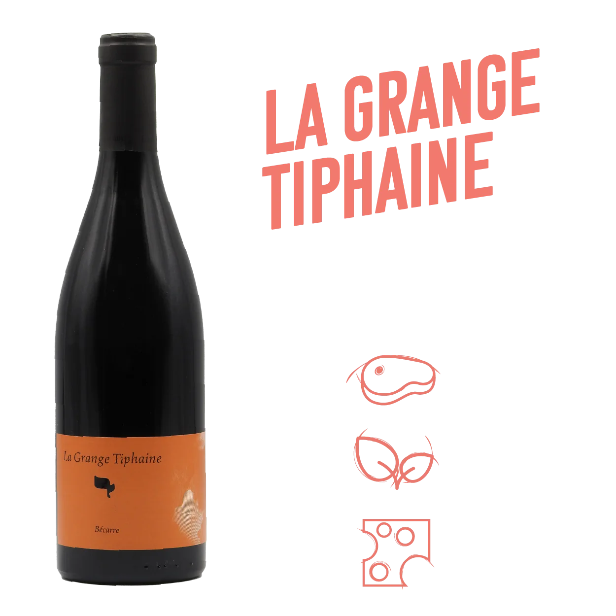 Domaine La Grange Tiphaine Becarre Rouge 2022
