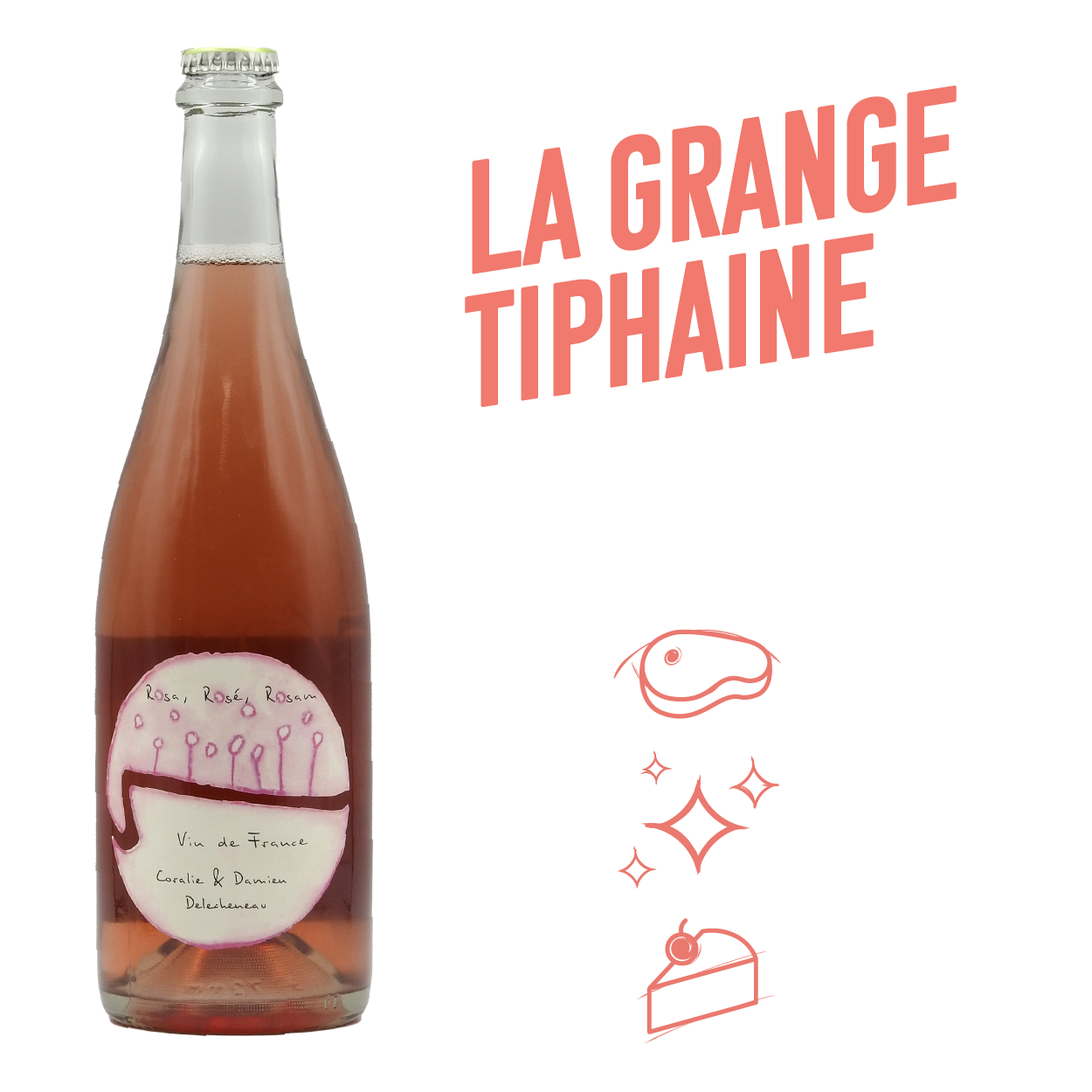 Domaine La Grange Tiphaine Rosa Rose Rosam