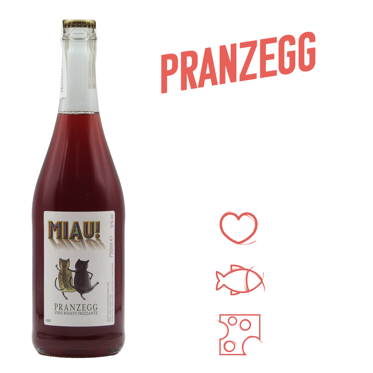 Pranzegg MIAU! Rosato 2021