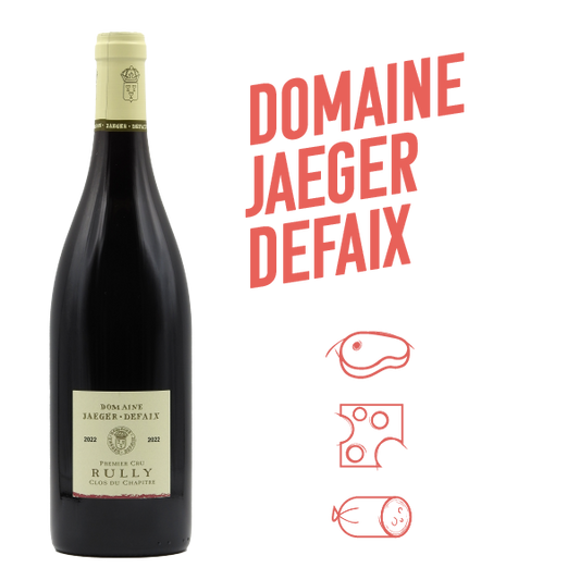 Domaine Jaeger Defaix Premier Cru Clos du Chapitre Rouge 2022